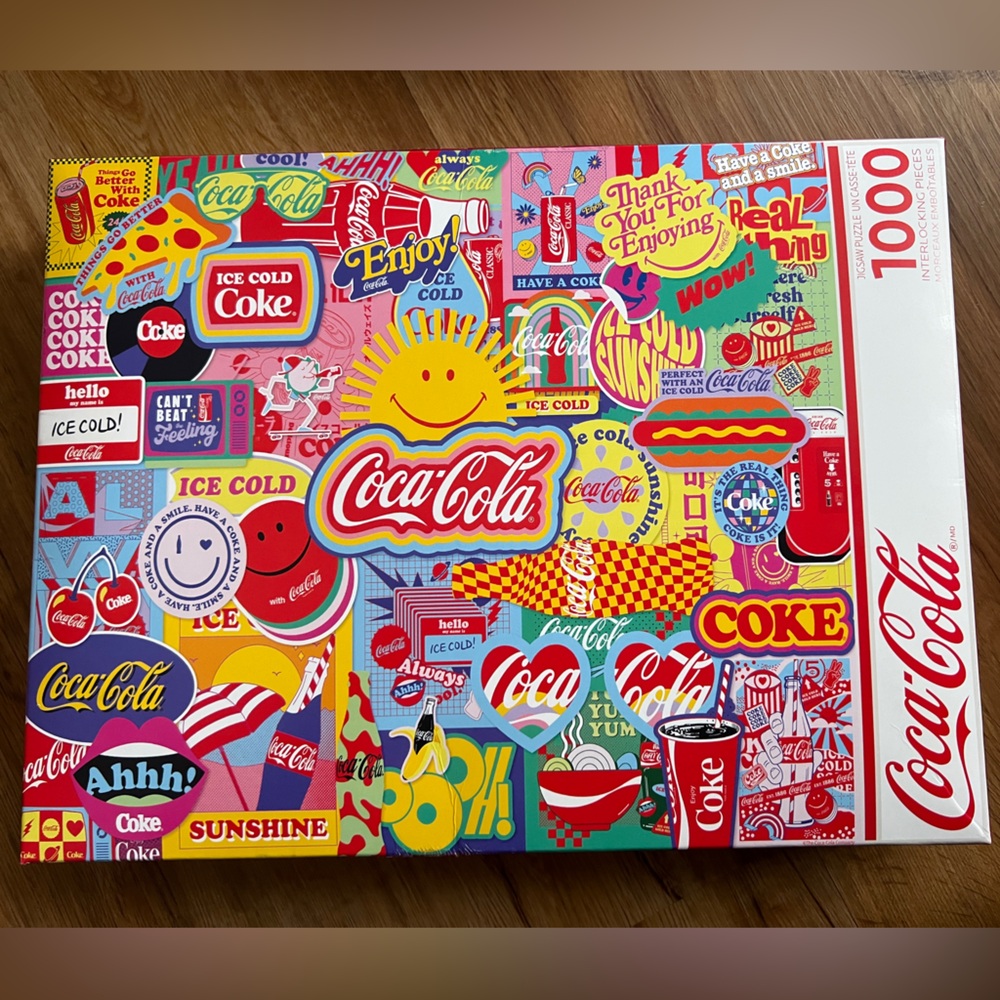 1000 piece Coca-Cola puzzle
